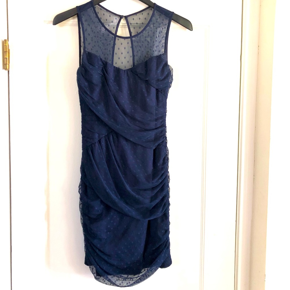 Gorgeous Navy Blue Dress WORN ONCE! Make an offer!